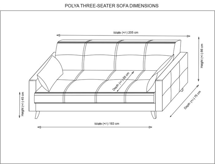 Atelier Del Sofa Polya - Beige